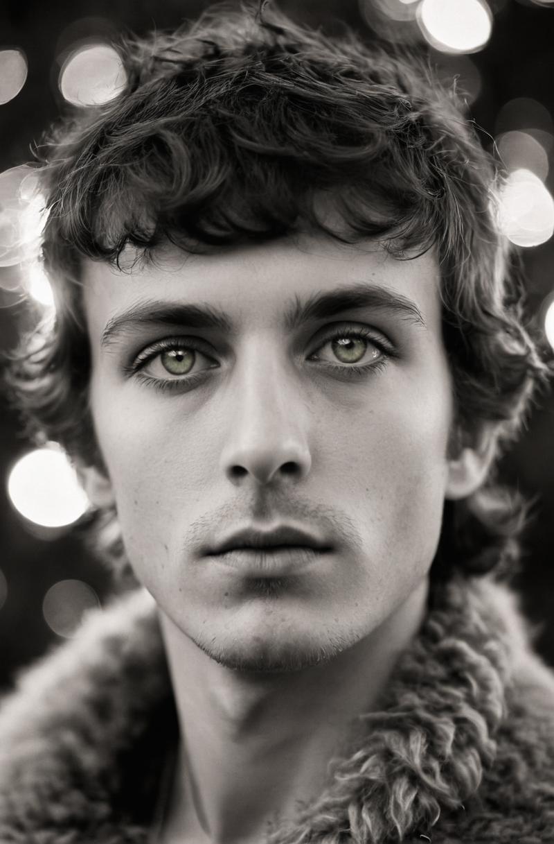 00079-photograph, Brother, with Alpaca wool skin, Fairy-Tale Moss Green Eyes, Moon in the night, Bokeh, art by Hedi Slimane, (Mark Sel.png